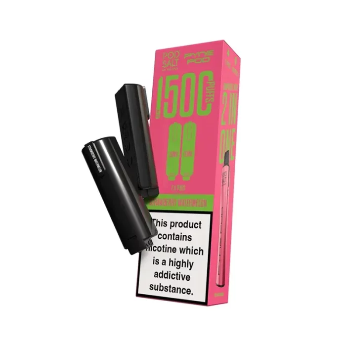 Pyne 2 in 1 Pods Prefilled 1500 Puff Strawberry Watermelon | Guardian Vape Shop