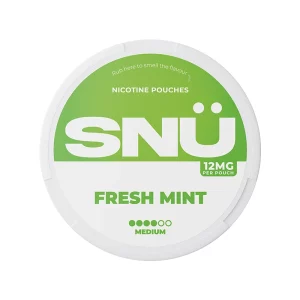 SNU Nicotine Pouches 12mg Fresh Mint | Guardian Vape Shop