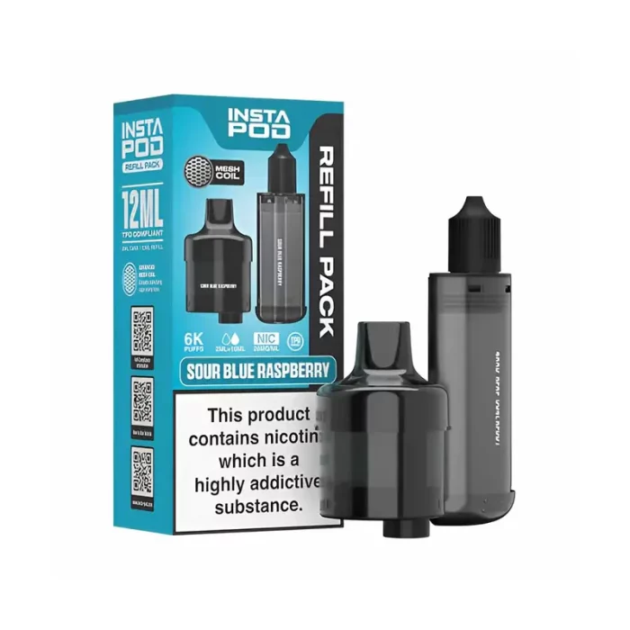 Instapod 6000 Pods Prefilled Vape Sour Blue Raspberry | Guardian Vape Shop