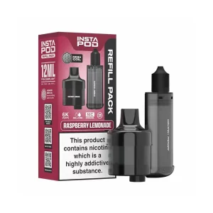 Instapod 6000 Pods Prefilled Vape Raspberry Lemonade | Guardian Vape Shop
