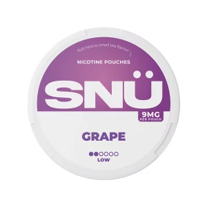 SNU Nicotine Pouches 9mg Grape | Guardian Vape Shop