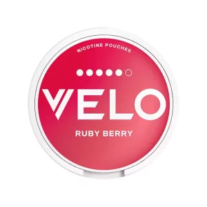 Velo Slim Nicotine Pouches 14mg Ruby Berry | Guardian Vape Shop