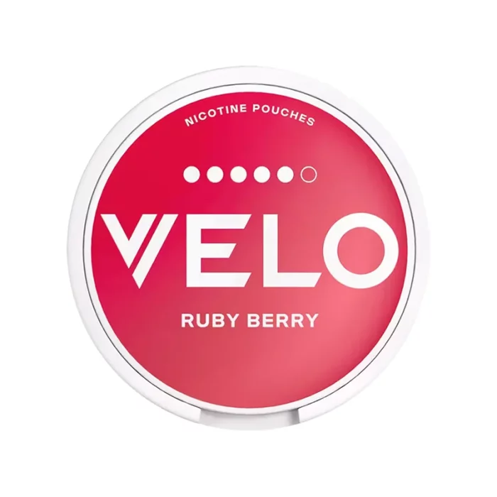 Velo Slim Nicotine Pouches 14mg Ruby Berry | Guardian Vape Shop
