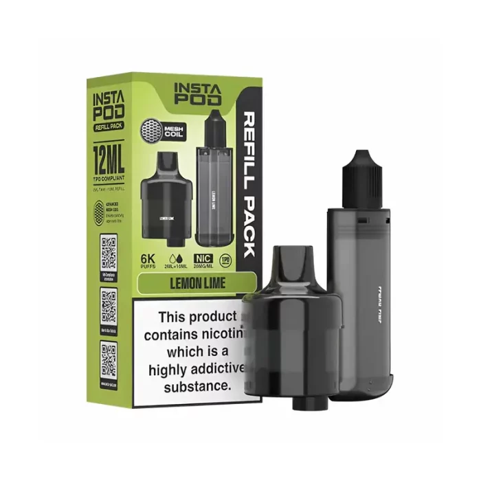 Instapod 6000 Pods Prefilled Vape Lemon Lime | Guardian Vape Shop