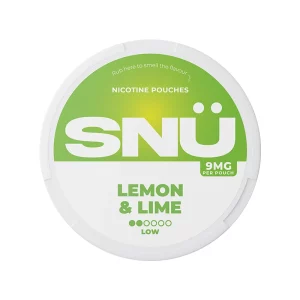 SNU Nicotine Pouches 9mg Lemon Lime | Guardian Vape Shop