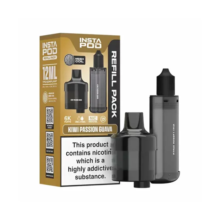 Instapod 6000 Pods Prefilled Vape Kiwi Passion Guava | Guardian Vape Shop