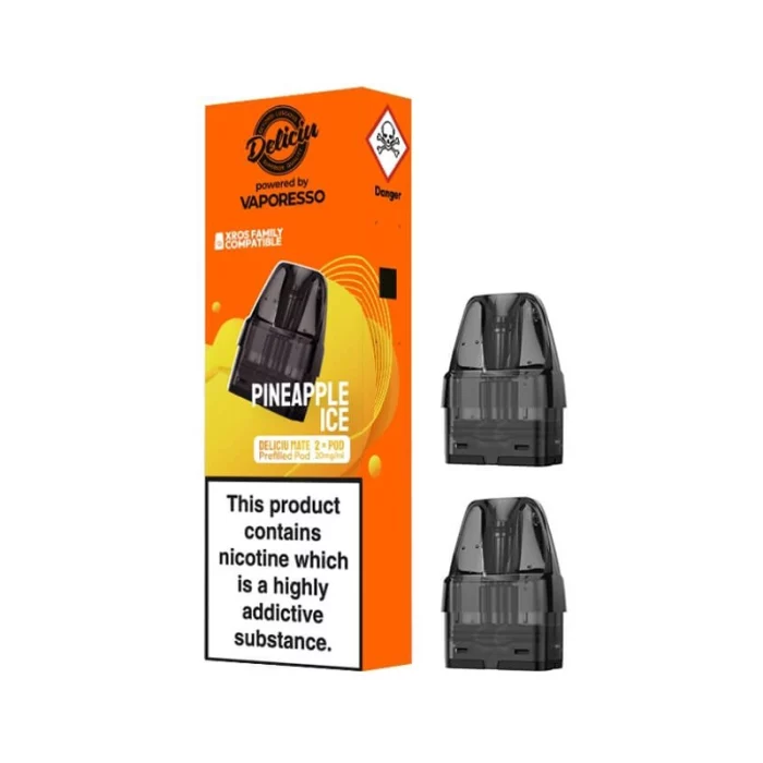 Vaporesso Deliciu Mate Pods Prefilled Pineapple Ice | Guardian Vape Shop