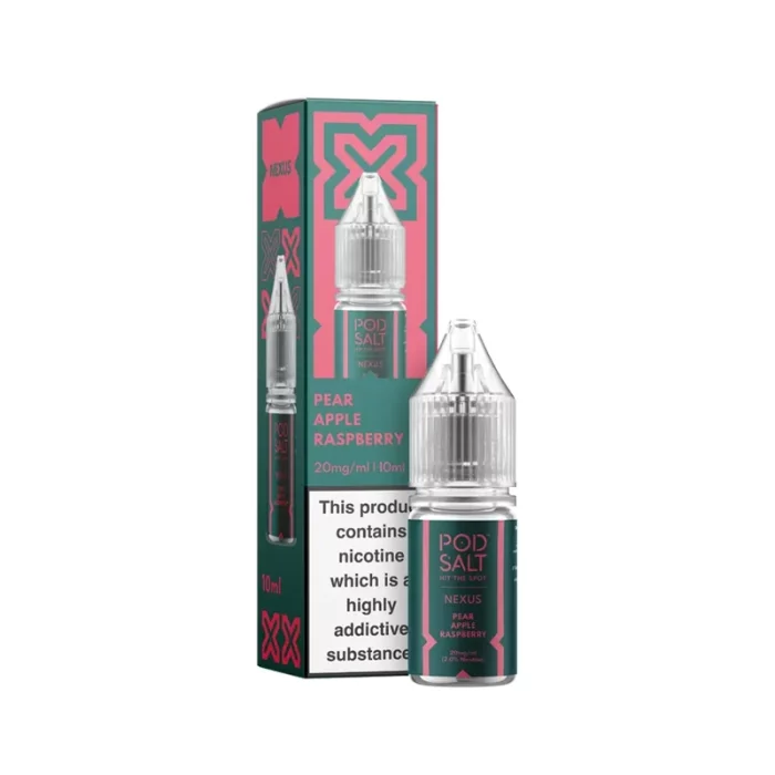 Pod Salt Nexus Nic Salt E-Liquids Pear Apple Raspberry | Guardian Vape Shop