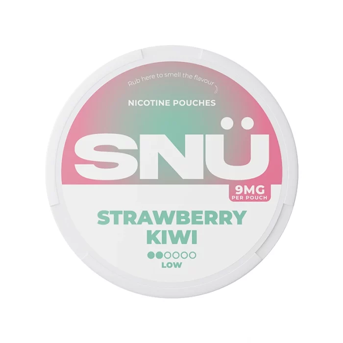 SNU Nicotine Pouches 9mg Strawberry Kiwi | Guardian Vape Shop