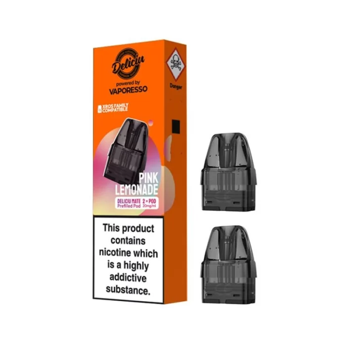 Vaporesso Deliciu Mate Pods Prefilled Pink Lemonade | Guardian Vape Shop