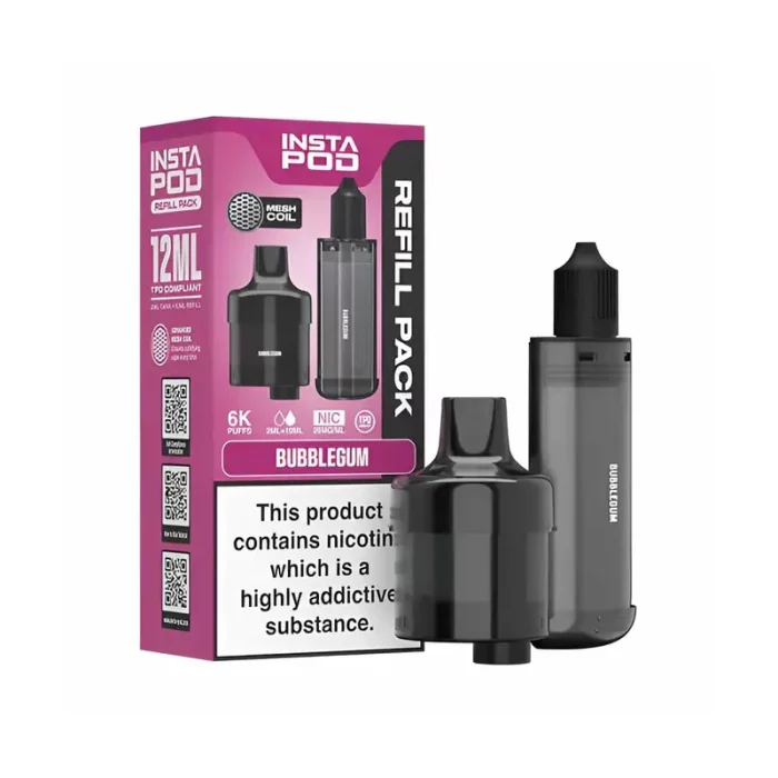 Instapod 6000 Pods Prefilled Vape Bubblegum | Guardian Vape Shop
