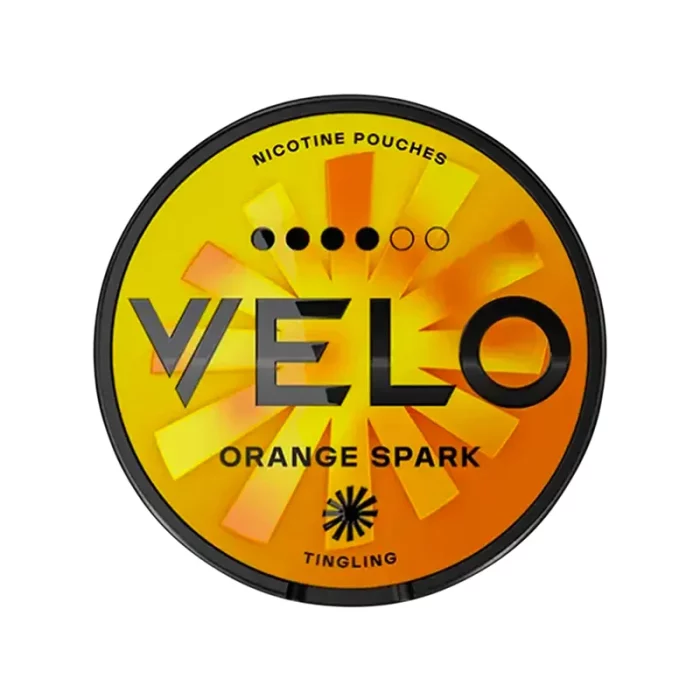 Velo Slim Nicotine Pouches 11mg Orange Spark | Guardian Vape Shop