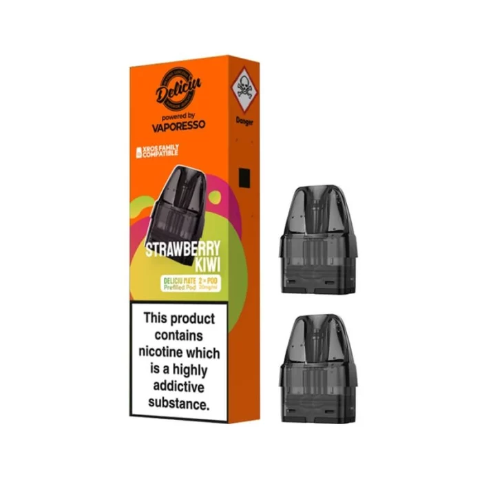 Vaporesso Deliciu Mate Pods Prefilled Strawberry Kiwi | Guardian Vape Shop