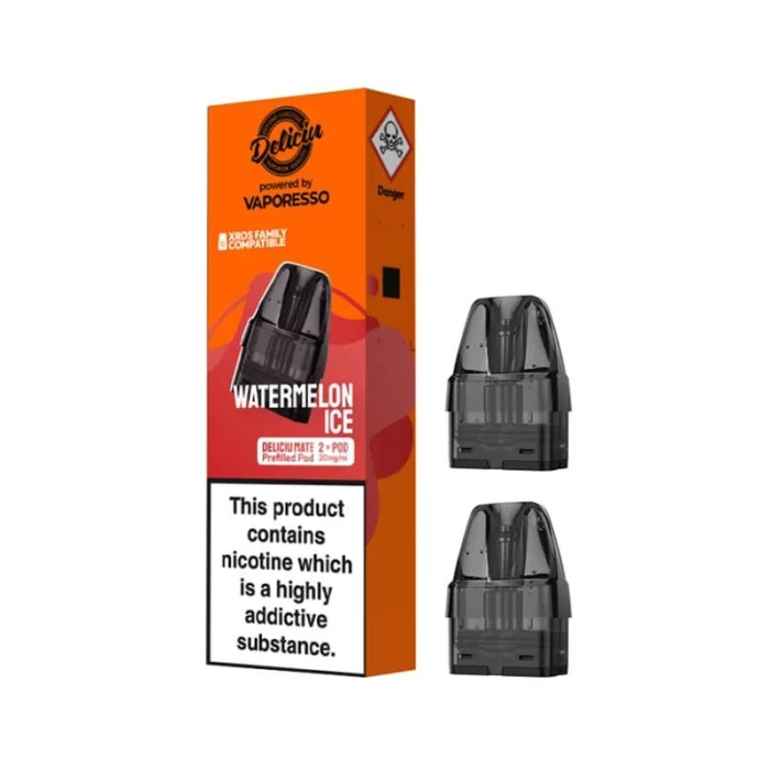 Vaporesso Deliciu Mate Pods Prefilled Watermelon Ice | Guardian Vape Shop