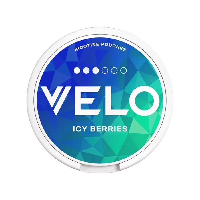 Velo Slim Nicotine Pouches 10mg Icy Berries | Guardian Vape Shop