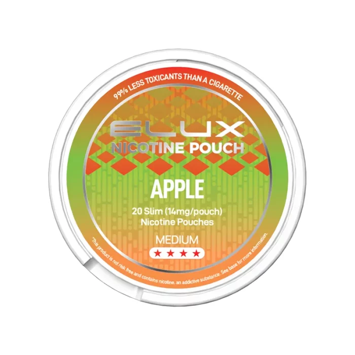 Elux Nicotine Pouches 14mg Apple | Guardian Vape Shop