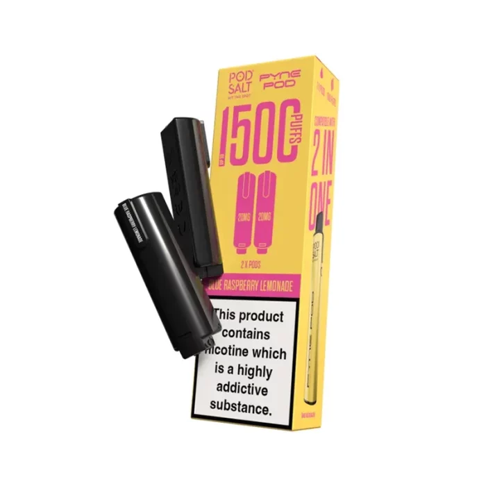 Pyne 2 in 1 Pods Prefilled 1500 Puff Blue Raspberry Lemonade | Guardian Vape Shop