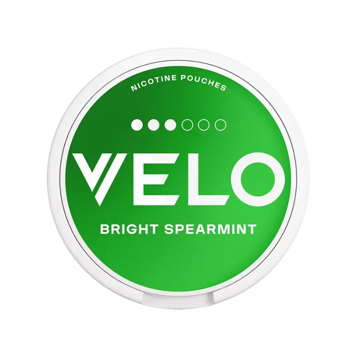 Velo Slim Nicotine Pouches 10mg Bright Spearmint | Guardian Vape Shop