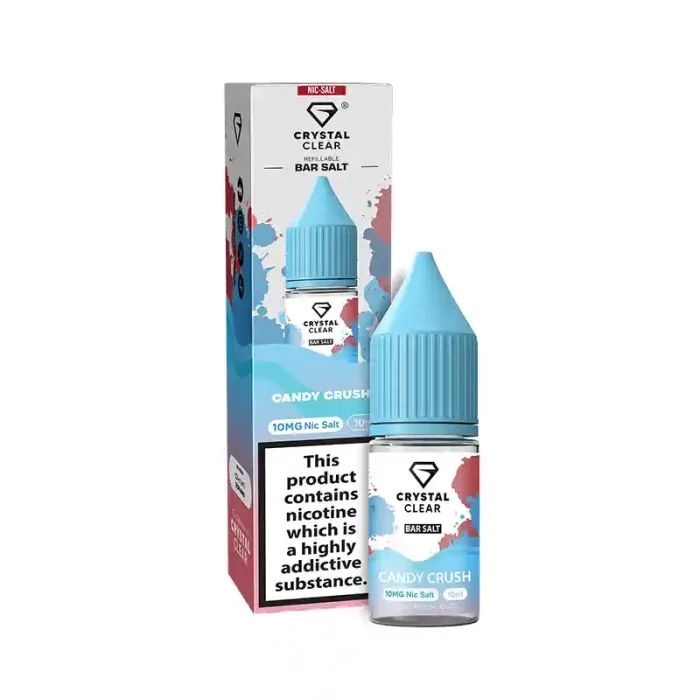 Crystal Clear Nic Salts E-Liquid Candy Crush | Guardian Vape Shop
