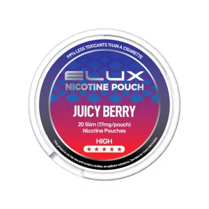 Elux Nicotine Pouches 17mg Juicy Berry | Guardian Vape Shop