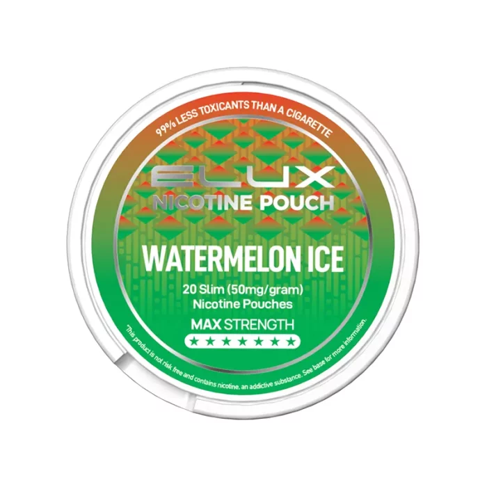 Elux Nicotine Pouches 50mg Watermelon Ice | Guardian Vape Shop