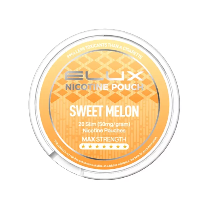 Elux Nicotine Pouches 50mg Sweet Melon | Guardian Vape Shop