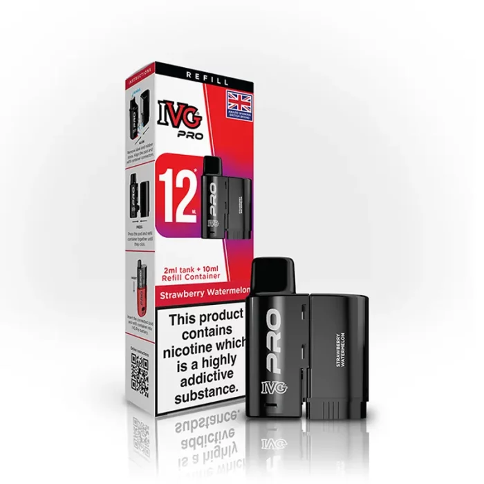 IVG Pro 12 Pods Prefilled Strawberry Watermelon | Guardian Vape Shop