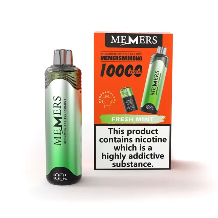 Memers Wukong V10000 Prefilled Kit Fresh Mint | Guardian Vape Shop
