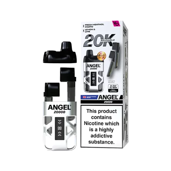 Vapes Bars Angel 20K Vape Pod Kit White Edition | Guardian Vape Shop