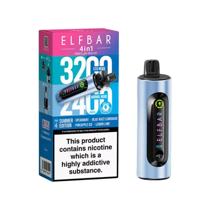 ElfBar 4 in 1 Prefilled Pod Kit Summer Edition | Guardian Vape Shop