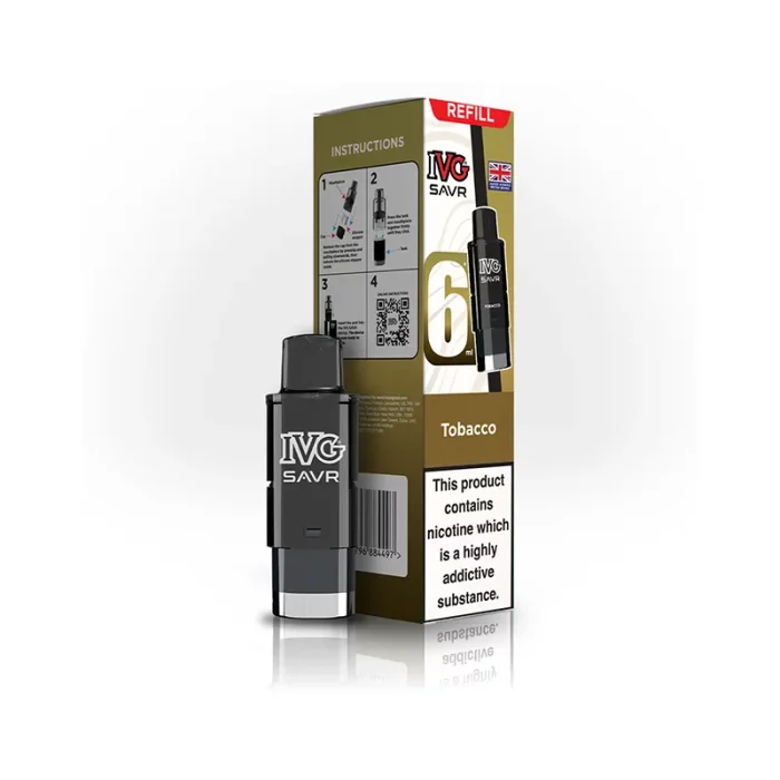 IVG SAVR Pods Prefilled Tobacco | Guardian Vape Shop