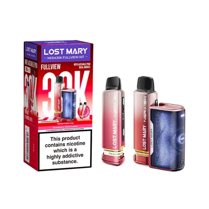Lost Mary Nera 30K Fullview Pod Kit Watermelon Edition | Guardian Vape Shop