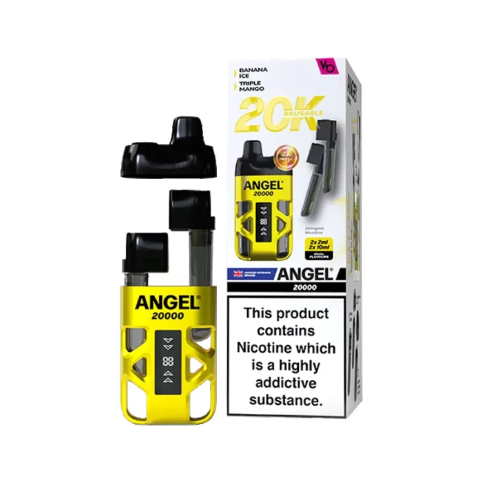 Vapes Bars Angel 20K Vape Pod Kit Yellow Edition | Guardian Vape Shop