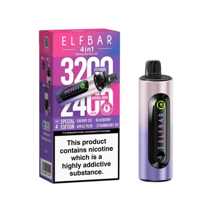 ElfBar 4 in 1 Prefilled Pod Kit Special Edition | Guardian Vape Shop