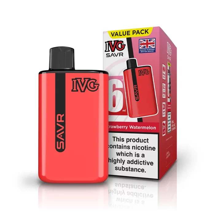 IVG SAVR Vape Pod Kit Strawberry Watermelon | Guardian Vape Shop
