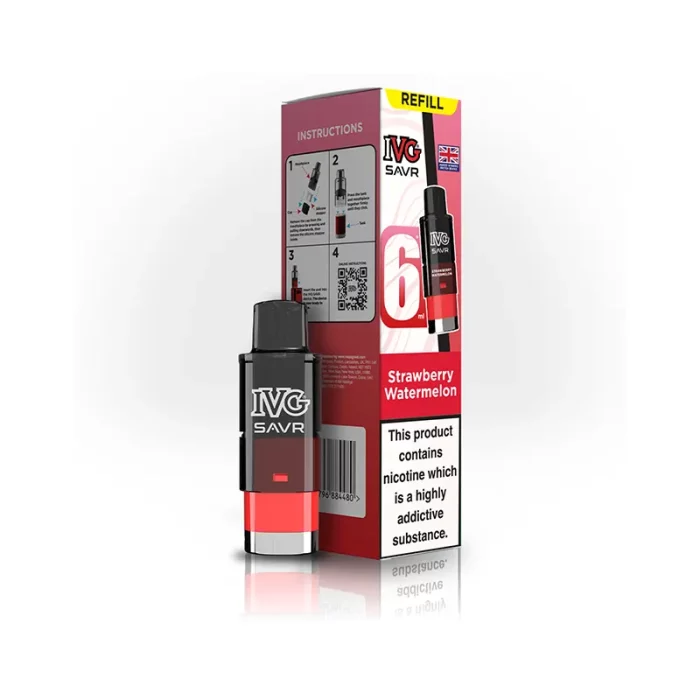 IVG SAVR Pods Prefilled Strawberry Watermelon | Guardian Vape Shop