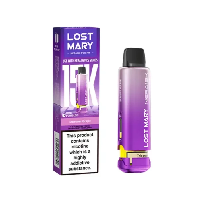 Lost Mary Nera 30K Pods Prefilled Summer Grape | Guardian Vape Shop