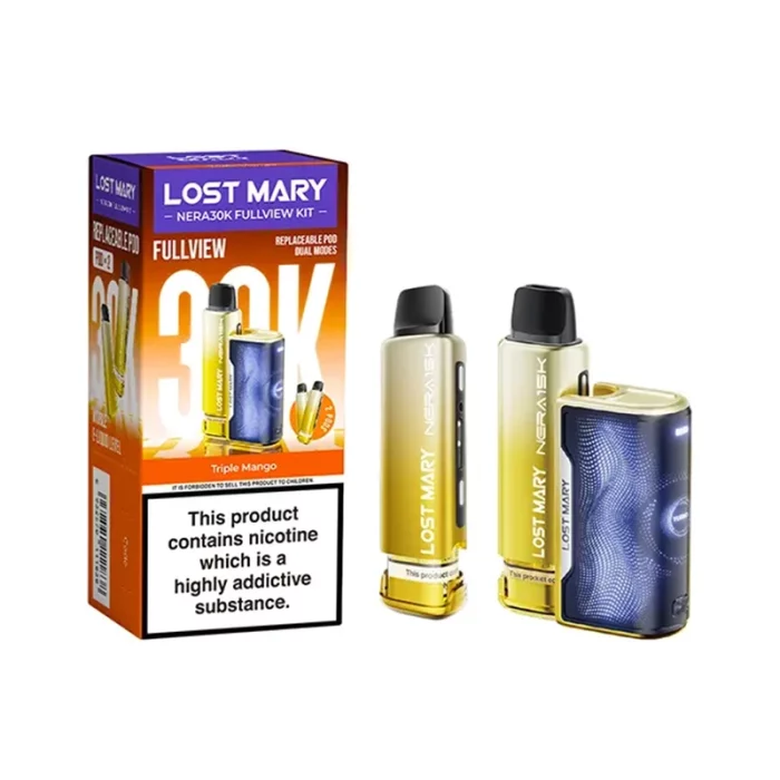 Lost Mary Nera 30K Fullview Pod Kit Triple Mango | Guardian Vape Shop