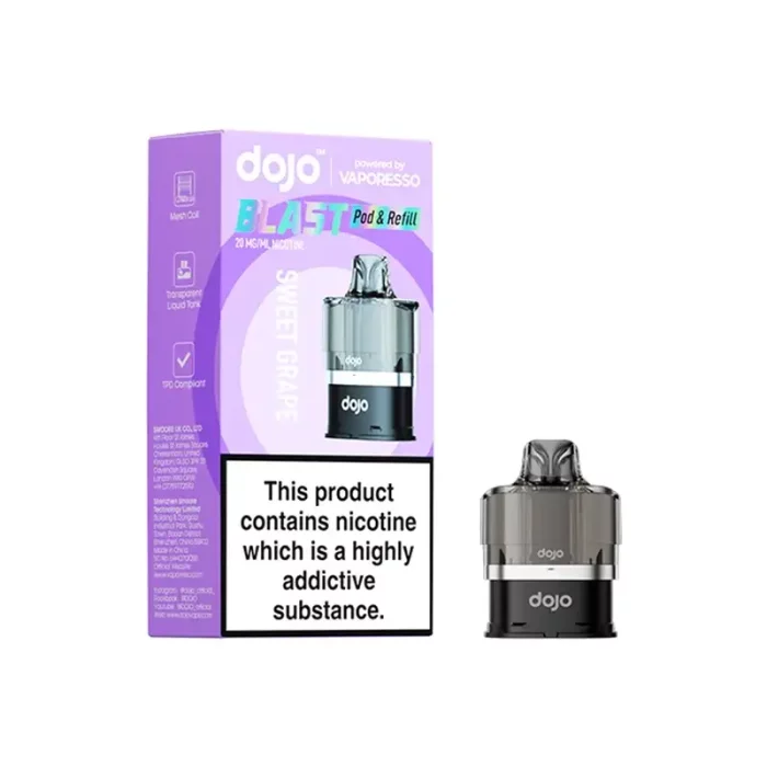 Vaporesso Dojo Blast Pods Prefilled Sweet Grape | Guardian Vape Shop