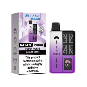 Hayati Rubik 7000 Puffs Disposable Summer Dream | Guardian Vape Shop