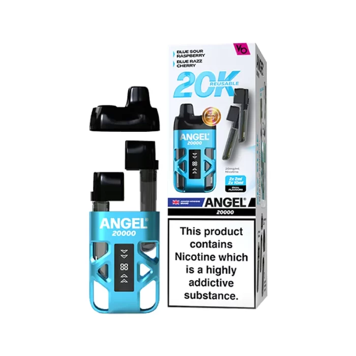 Vapes Bars Angel 20K Vape Pod Kit Sky Blue Edition | Guardian Vape Shop