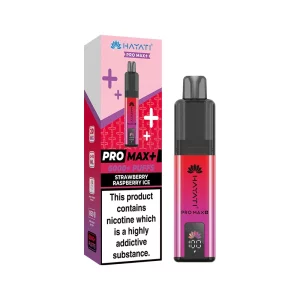 Hayati Pro Max Plus 6K Vape Pod Kit Strawberry Raspberry Ice | Guardian Vape Shop