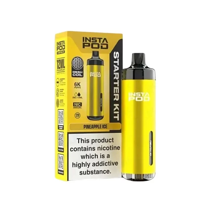 InstaPod 6000 Vape Pod Kit Pineapple Ice | Guardian Vape Shop
