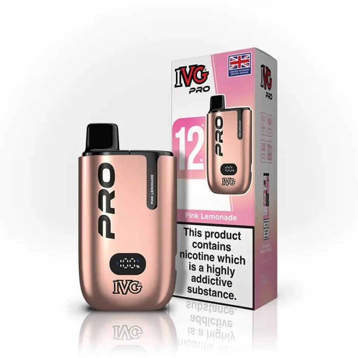 IVG Pro 12 Vape Pod Kit Pink Lemonade | Guardian Vape Shop