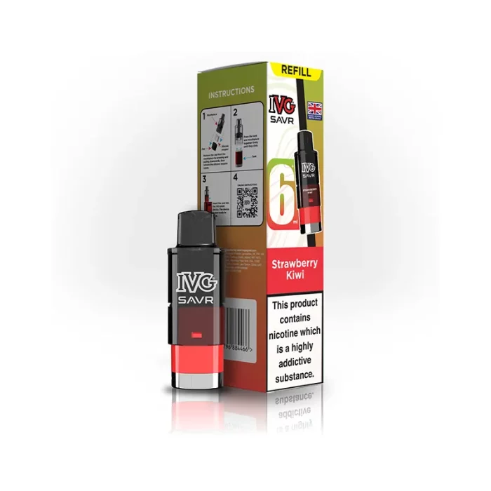 IVG SAVR Pods Prefilled Strawberry Kiwi | Guardian Vape Shop