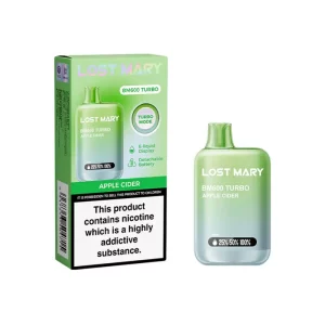 Lost Mary BM600 Turbo Disposable Apple Cider | Guardian Vape Shop