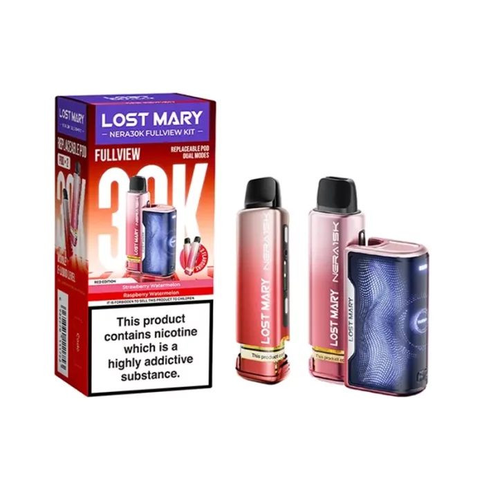 Lost Mary Nera 30K Fullview Pod Kit Red Edition | Guardian Vape Shop
