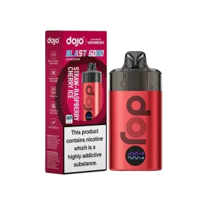 Vaporesso Dojo Blast Vape Pod Kit Straw Raspberry Cherry Ice | Guardian Vape Shop