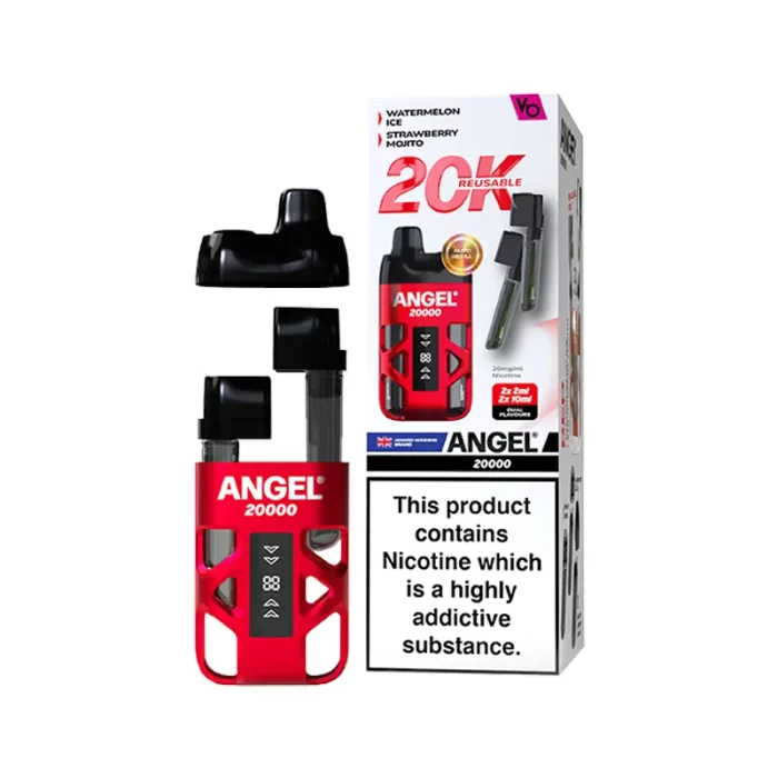 Vapes Bars Angel 20K Vape Pod Kit Red Edition | Guardian Vape Shop