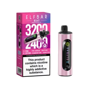 ElfBar 4 in 1 Prefilled Pod Kit Pink Edition | Guardian Vape Shop